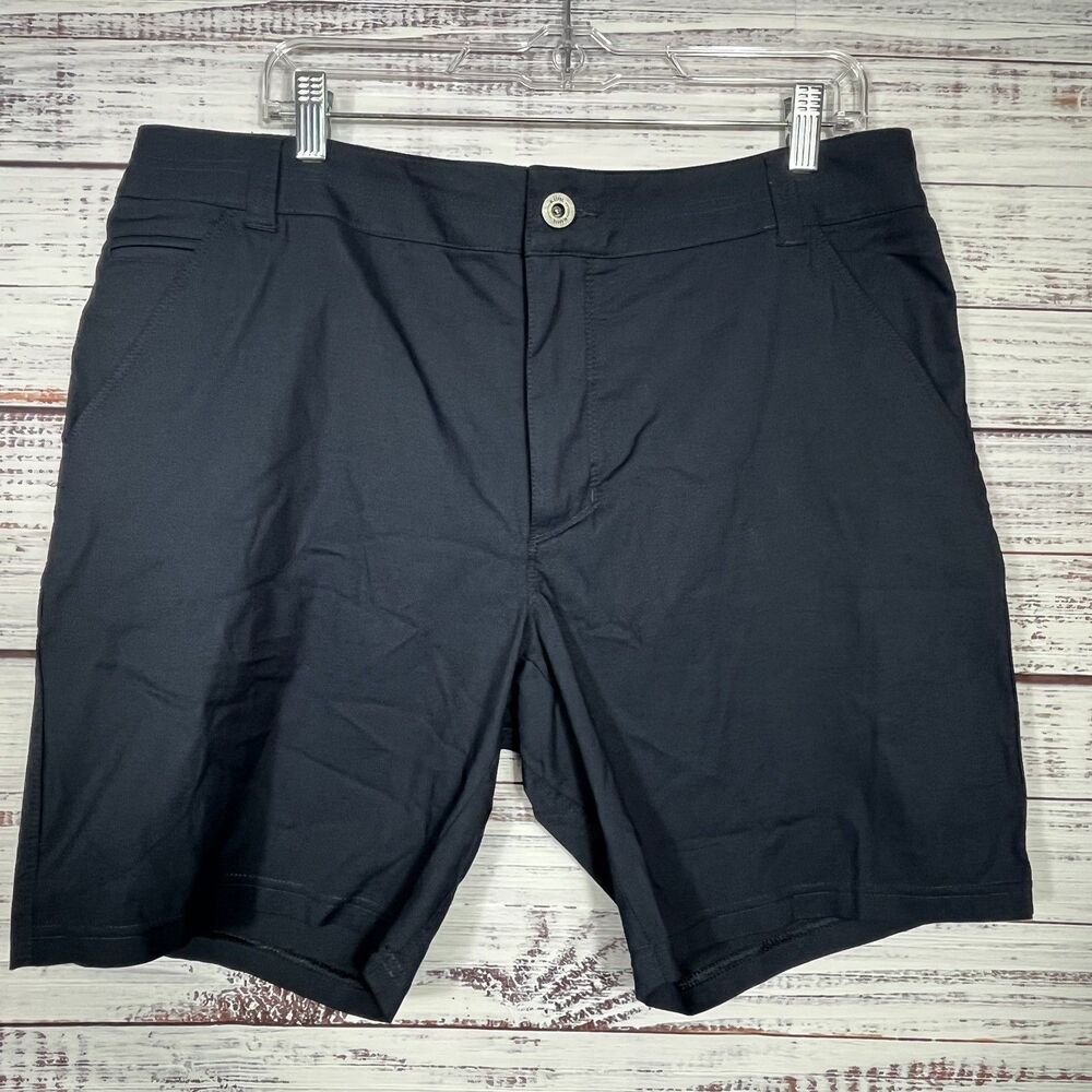 KUHL Shorts Men 36 Navy Blue Outdoor Cargo Resistor Lite Chino 8" Performance